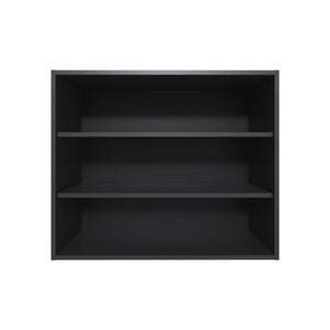 English Elm Wenge Wall Cabinet - Stylish Open Storage Solution For Modern Kitchens, Space-Saving & Durable Design B062P252209-GIGA