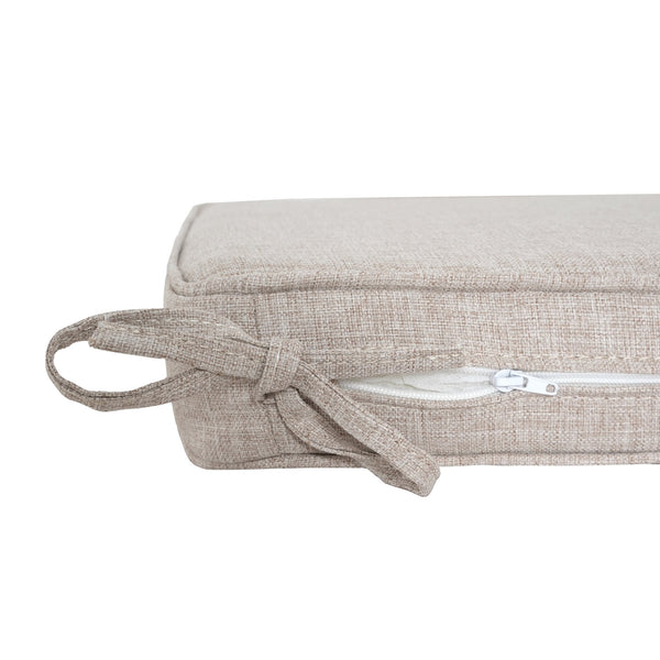 English Elm Christopher Knight Home® - Noah Plush Outdoor Dining Chair Cushion In Beige - Durable, Fade-Resistant & Easy To Clean Comfort N775P291472B