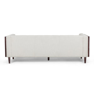 English Elm Christopher Knight Home® - 69871.00Abge_69871.00Bbge Elegant 3-Seater Sofa With Mid-Century Charm And Plush Beige Upholstery N771P225911M_N771P225927M