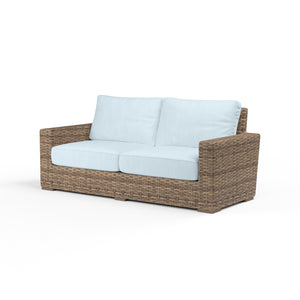 Havana Loveseat in Canvas Skyline w/ Self Welt SW1701-22-14091 Sunset West