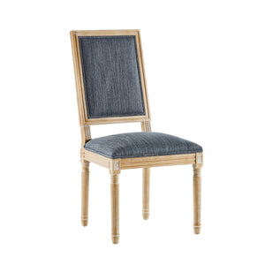 English Elm Christopher Knight Home® - [Set Of 6] Vintage French Country Dining Chairs - Elegant Cane Backrest & Padded Seats - Rustic Charm N767P263677H_6
