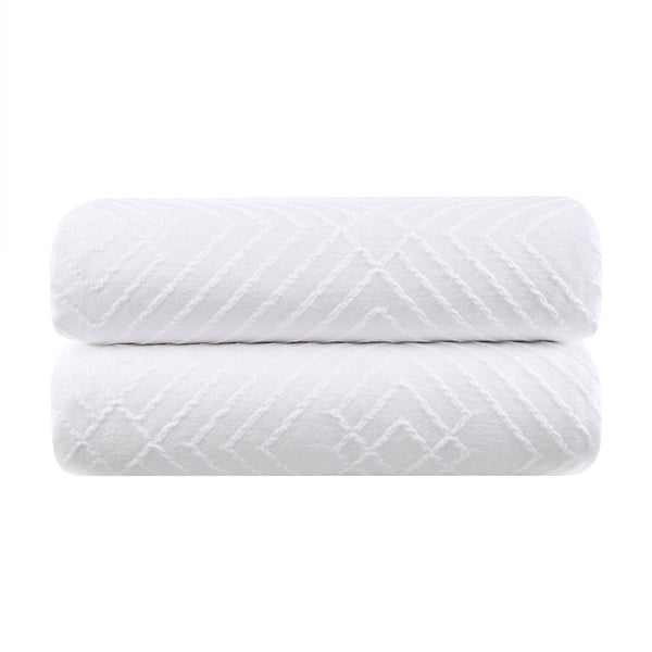 English Elm 1-piece King Jacquard Polyester Coverlet Tailored Knife Edge Antimicrobial Bedroom Layer B035P437497