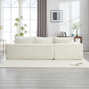 English Elm United L-Shaped Chenille Sofa - Plush Comfort, Spacious Design, No Assembly Required For Cozy Living W1568S00125-GIGA