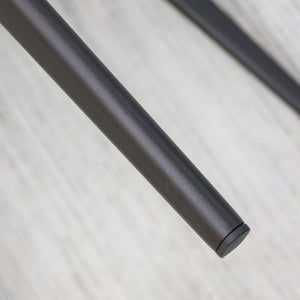 English Elm Grey PU Leather Dining Chair Set of 4 with Metal Legs — Modern Upholstered, Durable, Easy-Clean Seating for Kitchen, Restaurant, Living, Meeting Rooms T3967P384113