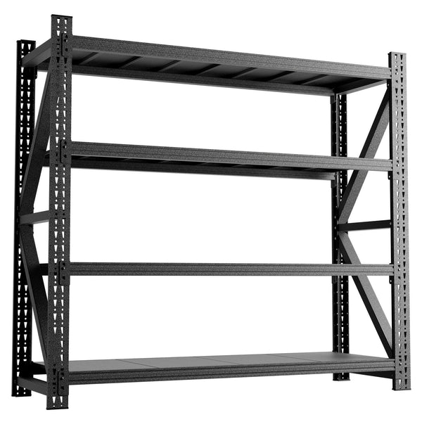 English Elm Heavy Gauge Steel Garage Shelving Unit with Welded Frame and 6000lb Weight Capacity W2735S00001