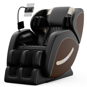 English Elm Massage Chair Recliner With Zero Gravity Technology & Full Body Air Pressure For Ultimate Relaxation W1875P224680