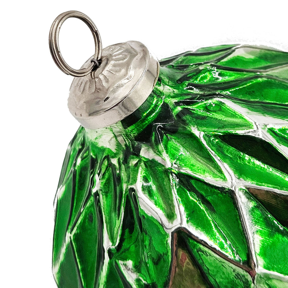 English Elm 4.2X4.2X5.1" Elegant Glass Christmas Ball Ornaments - Set Of 8 For Stunning Holiday Decor & Events W2078P253556