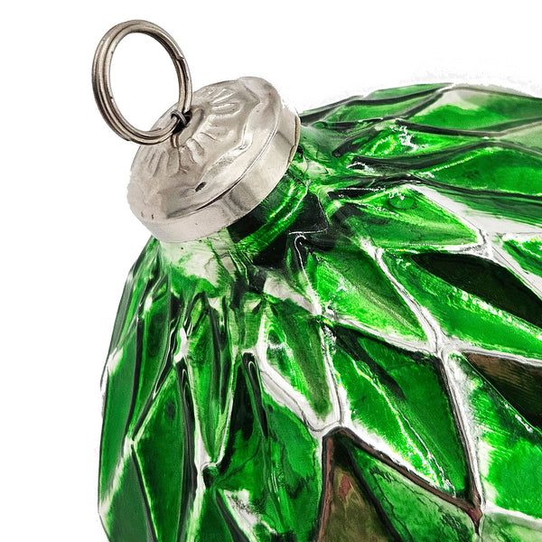 English Elm 4.2X4.2X5.1" Elegant Glass Christmas Ball Ornaments - Set Of 8 For Stunning Holiday Decor & Events W2078P253556