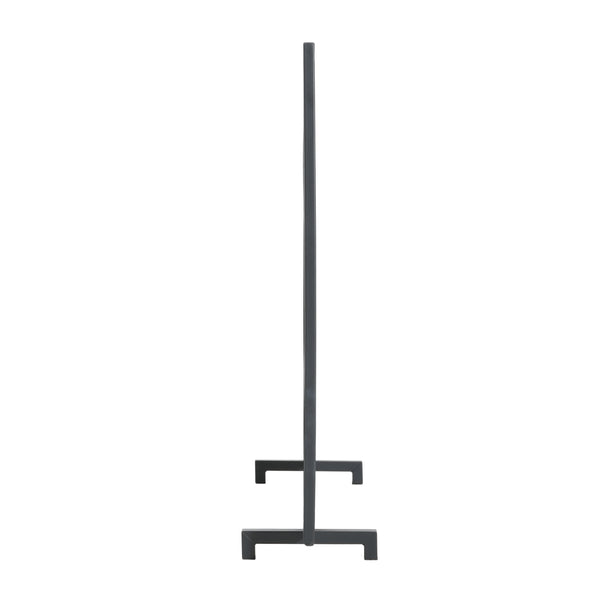English Elm Willow Iron Fireplace Screen Powder Coated Vertical Bar Grid for Modern Interiors Black N775P386927B
