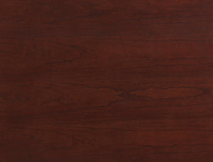 OSP Home Furnishings Oxford Side Table Black Frame / Cherry Top