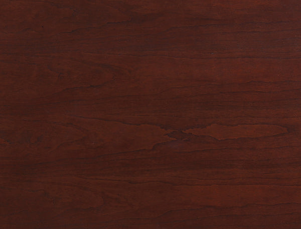 OSP Home Furnishings Oxford Foyer Table Black Frame / Cherry Top