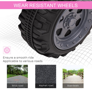 English Elm Aosom 6v Electric Toddler Atv Quad Ride on with Non-slip Grip and Durable Tires W2225P217192