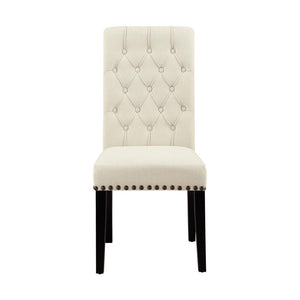 English Elm Set Ultra-Modern Leatherette Side Chairs with Chrome Curved Legs, Sleek Contoured Seats for Dining Comfort Beige B016P224580