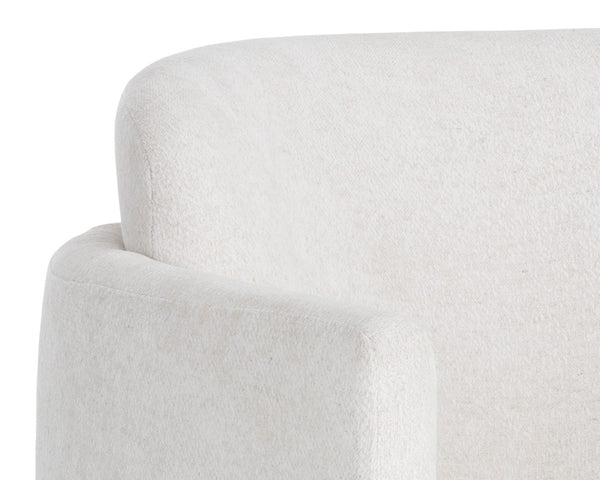 Sunpan Richie Lounge Chair - Modern Comfort with Elegant Design, Perfect for Stylish Living Spaces and Relaxation Black / Eclipse White