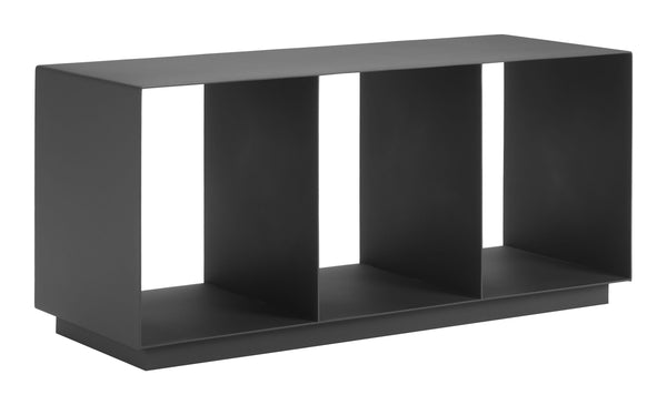 Zuo Modern Kokos Coffee Table In Charcoal - Modern Aluminum Design For Stylish Living Rooms & Lounges Gray Aluminum 704074-zuo-modern