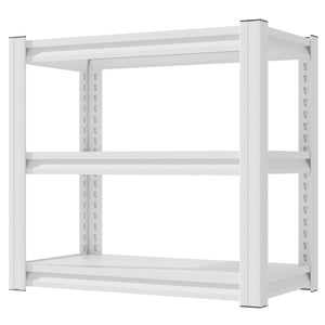 English Elm 20-30 Gallon Aquarium Stand Heavy Duty Steel Three Tier Rack for Home or Office White W2735P457277