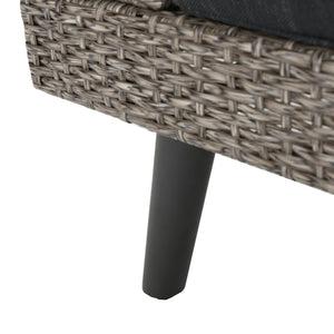 English Elm Christopher Knight Home® - Tahiti Sofa Set - Right Armrest In Grey - Stylish, Durable Sectional For Indoor & Outdoor Relaxation 60125.00RMBK