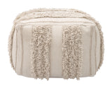 Peru Ottoman Beige 109822 Zuo Modern