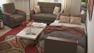 English Elm Primenest Zenaero Convertible Upholstered Sofabed With Storage - Stylish Comfort & Space-Saving Solution B030P286539-GIGA