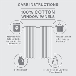 JLA Home INK+IVY - Cotton Striped Tassel Curtain Panel with Lining — Boho Textured Drapes, Rod Pocket & Back Tabs for Privacy and Light Filter (Sold Individually) II40-1184