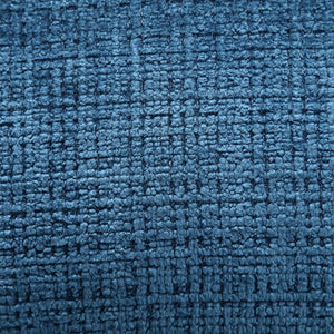 English Elm UNITED Cloud-Luxe Chenille Memory Foam Bean Bag Chair with Ottoman and Pillow for Ultimate Comfort Peacock Blue W1568P361694