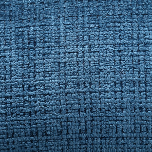 English Elm UNITED Cloud-Luxe Chenille Memory Foam Bean Bag Chair with Ottoman and Pillow for Ultimate Comfort Peacock Blue W1568P361694