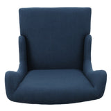 Christopher Knight Home® - Noble House - Callie Dark Blue Fabric Dining Chair