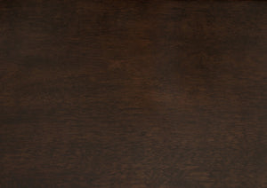 English Elm 1pc Traditional Croydon Cocktail Table in Dark Cherry Finish with Gold Tipping and Cabriole Legs, Elegant Living Room Accent Cherry 55 L x 21 W x 8 H B011P387134