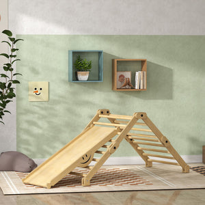 English Elm Qaba 63 Inch Hdpe Indoor Toddler Slide Attaches to Sofa or Bed Safe Fun W2225P249769