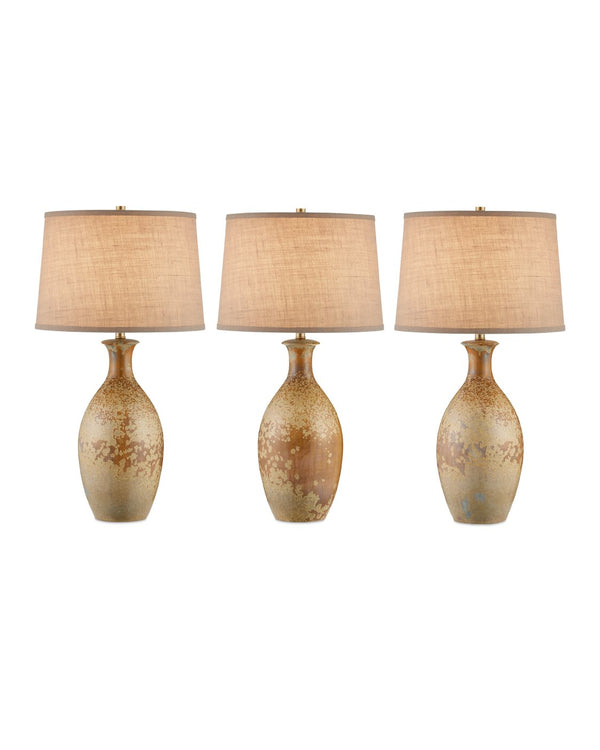 Currey & Company Stellata Table Lamp - Unique Crystallized Design With Rich Speckles For Elegant Home Décor Accent Ivory Ceramic 6000-1037-currey-company