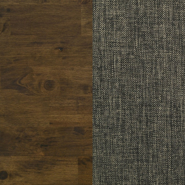 English Elm Set Of 2 Upholstered Dining Chairs In Rustic Knotty Nutmeg Finish For Modern Farmhouse Style B016P223095-GIGA