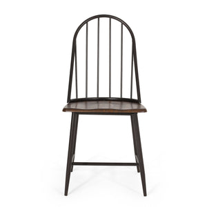 English Elm Christopher Knight Home® - DINING Chair Dark Brown Engineered Wood Farmhouse Spindle Back Rustic Cottage Style Durable Comfort (98) 68147.00