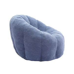 English Elm Bean Bag Lounge Chair Faux Fur Memory Foam Fill Ergonomic Armrests for Adults W2200P302149