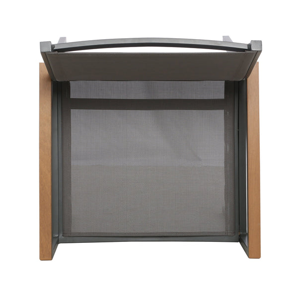 English Elm Christopher Knight Home® - Luton Dining Chair - Stylish Mid-Century Modern Design, Durable Weather-Resistant Aluminum & Comfort 62760.00GGRY