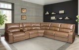 Parker House Parker Living Swift - Bourbon Power Reclining Sofa Bourbon Top Grain Leather with Match (X) MSWI#832PH-BOU