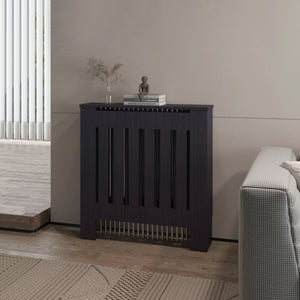 English Elm Fm Furniture Rio White Melamine Radiator Cover Slim Display Shelf for Hallway B128P334817