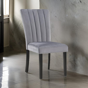 English Elm Kara Upholstered Counter Height Dining Chairs Set of 2 with Solid Wood Frame B056P416859
