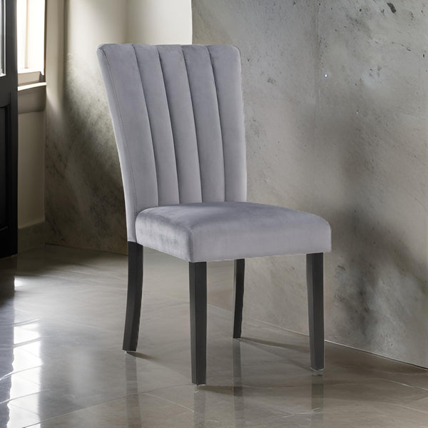 English Elm Kara Upholstered Counter Height Dining Chairs Set of 2 with Solid Wood Frame B056P416859