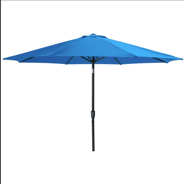 English Elm 11 Foot Market Patio Umbrella Uv Blocking Crank Tilt Aluminum Pool Backyard B082P454963