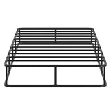 Homelegance By Top-Line Genevieve Black Metal Platform Bed Frame Black Metal