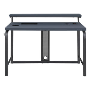 OSP Home Furnishings Reload 48" Gaming Desk Grey