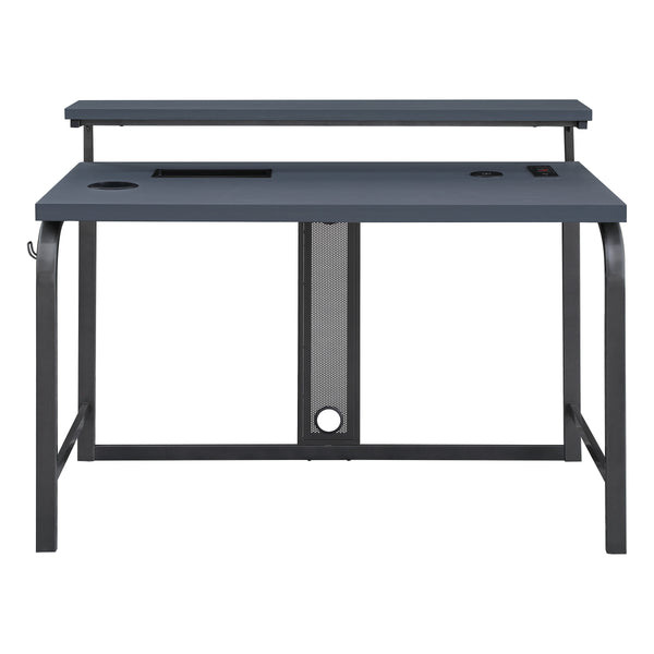 OSP Home Furnishings Reload 48" Gaming Desk Grey