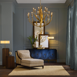 Caldwell Brass Floor Lamp