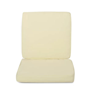 English Elm Christopher Knight Home® - Carolina Club Chair & Loveseat Cushion Set - Cream, Water-Repellent, Plush Support, Easy Care N775P270159C