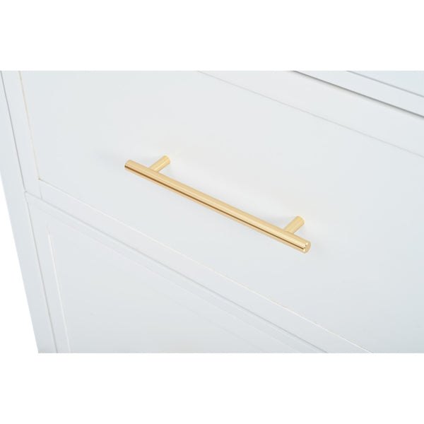 English Elm Topmax 83.7" Modern Tall Kitchen Pantry With Faux Marble Top & Adjustable Storage N717P221575K-GIGA