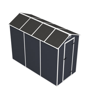 English Elm Campcraft Outdoor Resin Storage Shed with Hd Windows Uv Resistant Polypropylene Build W1598S00027