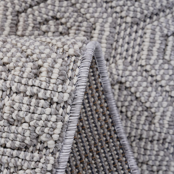 English Elm Guros Geometric Area Rug 4X6 - Stylish, Stain-Resistant, Indoor/Outdoor, Durable For High-Traffic Areas B189P183457