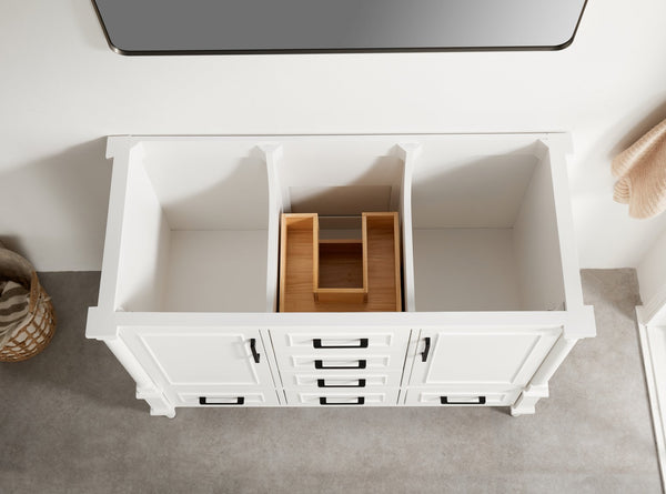 English Elm Fully Assembled 48'' Freestanding Single Bathroom Vanity With Two Handle Sets For Easy Customization W1826P308991