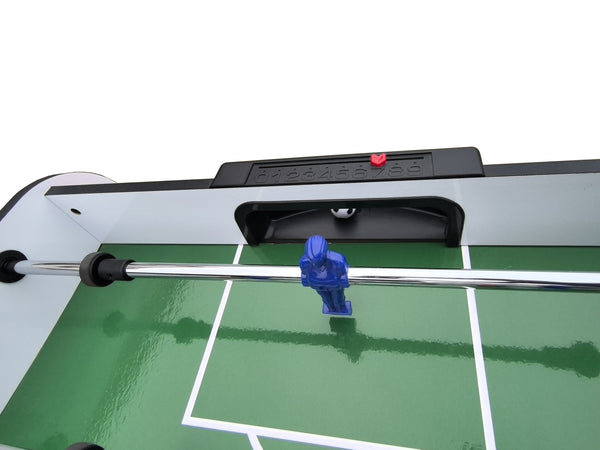 English Elm Soccer Foosball Table 4 Foot Mdf Build for Game Room Family Fun Indoor Play W1936P308767