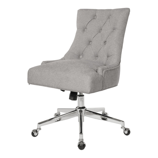 OSP Home Furnishings Amelia Office Chair Fog